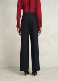 Heidi Wool Blend Pants, Black, hi-res