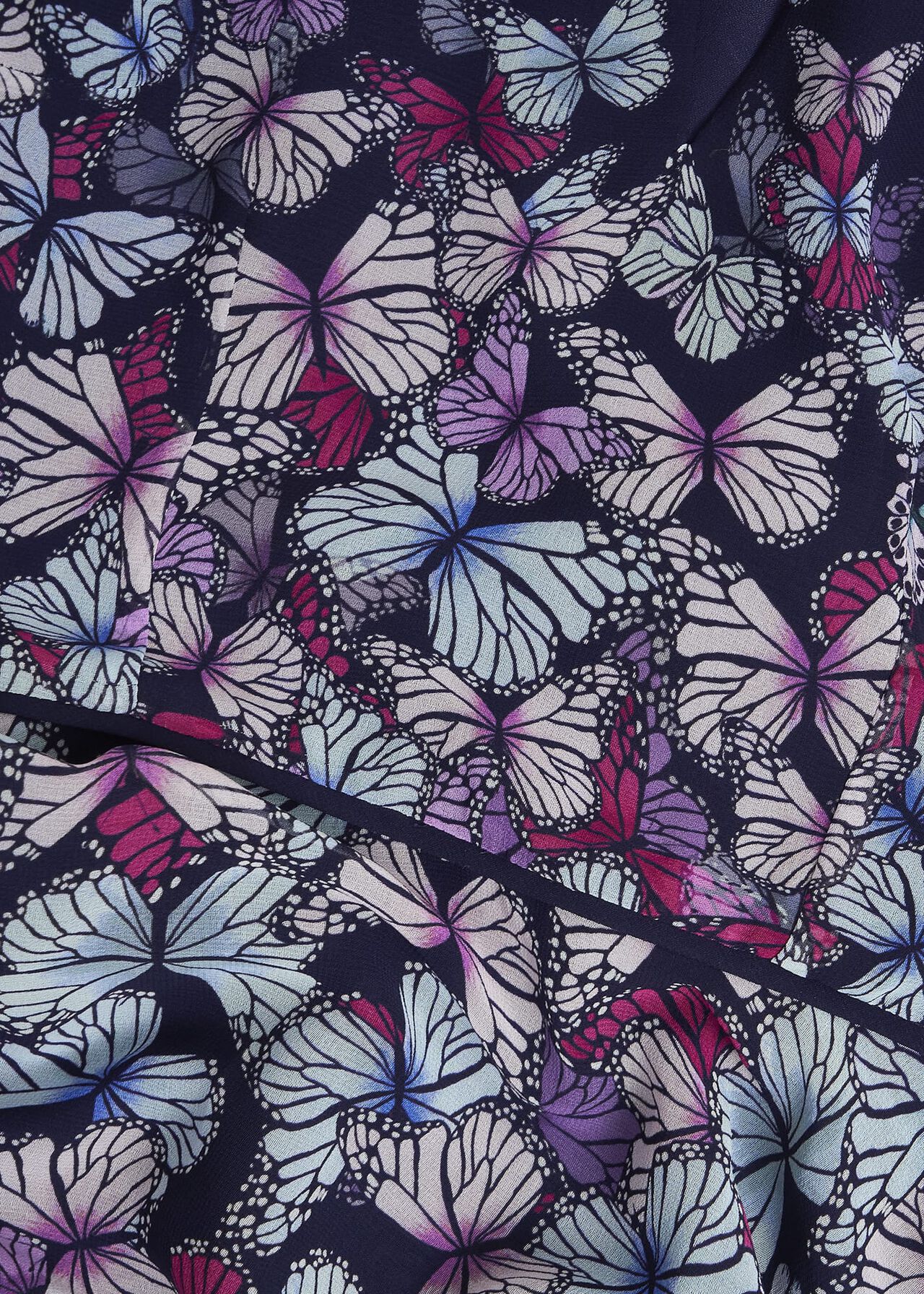 Petite Aurora Dress, Midnight Multi, hi-res