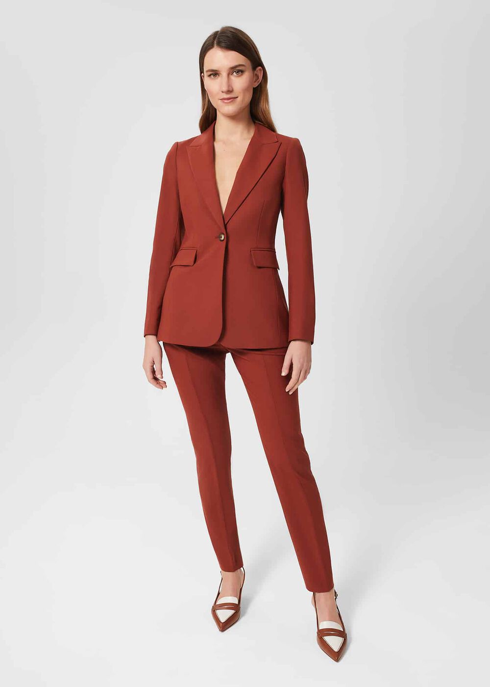 Meghan Pants, Dark Pecan, hi-res