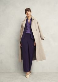Fenella Straight Pants, Grape Purple, hi-res