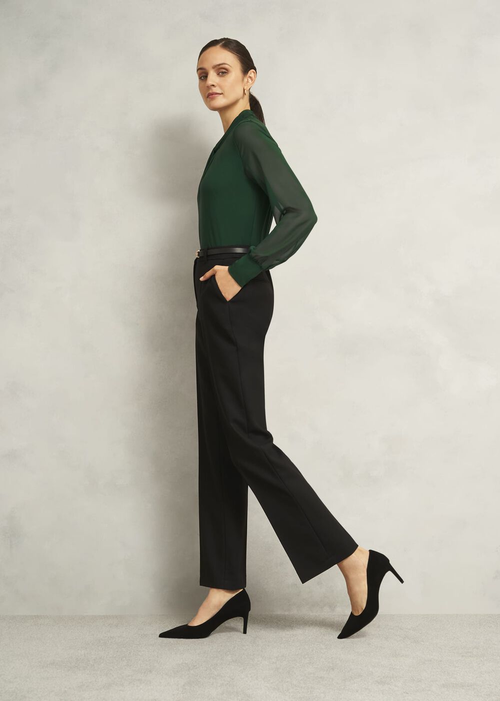 Leila Pumps, Black, hi-res