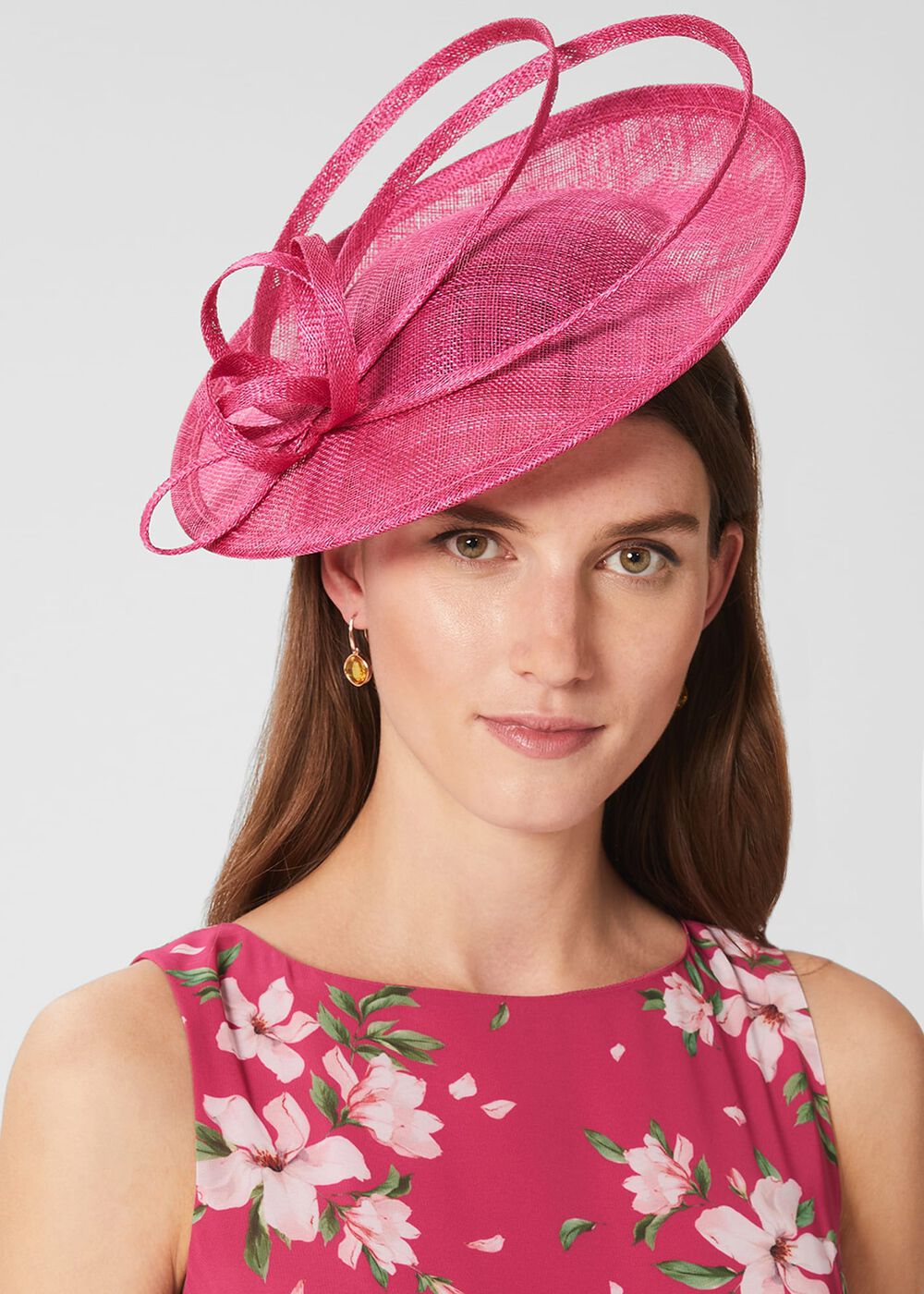 Shona Fascinator, Fiesta Pink, hi-res