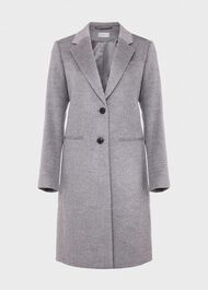Tilda Wool Coat, Grey, hi-res