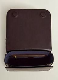Keighley Leather Cross Body Bag, Malbec Purple, hi-res