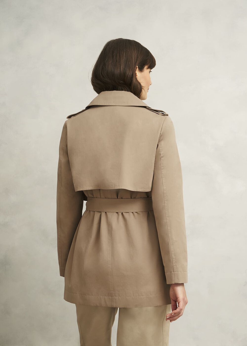 Norma Trench Coat, Fawn Beige, hi-res