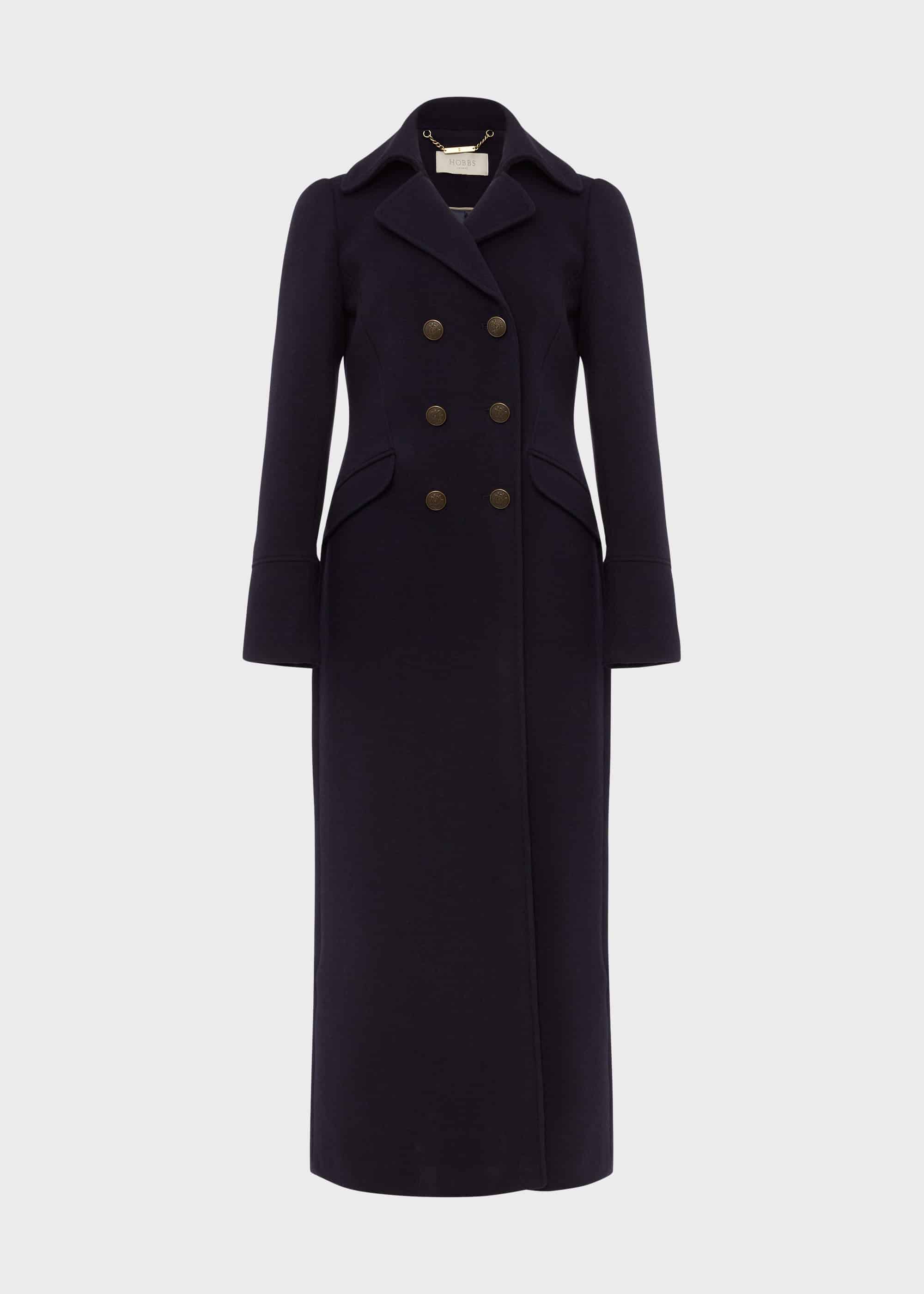 Brenna Wool Blend Maxi Coat |