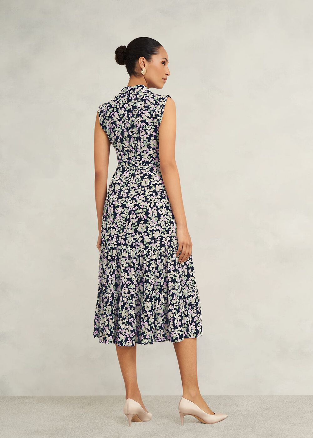 Esme Dress, Navy Multi, hi-res