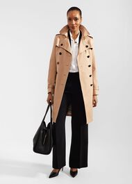 Vanessa Wide Leg Pants, Black, hi-res