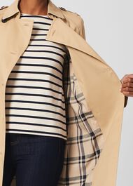 Lisa Trench, Beige Suede, hi-res