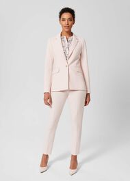 Kaia Slim Pants, Pale Pink, hi-res