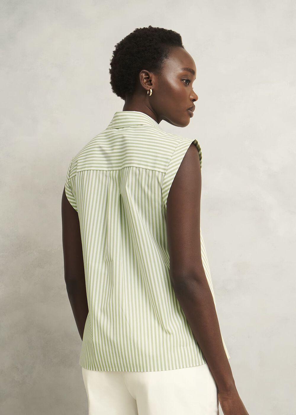 Melanie Shirt, Sage White, hi-res
