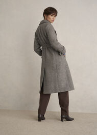 Prisha Wool Blend Coat, Mocha, hi-res