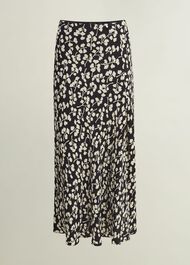 Eliza Skirt, Navy Cream, hi-res