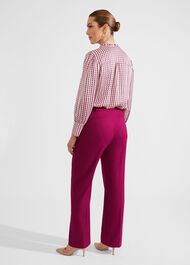 Petite Nola Straight Leg Pants, Bramble Purple, hi-res