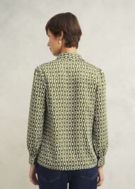 Tallie Shirt, Ivory Green, hi-res