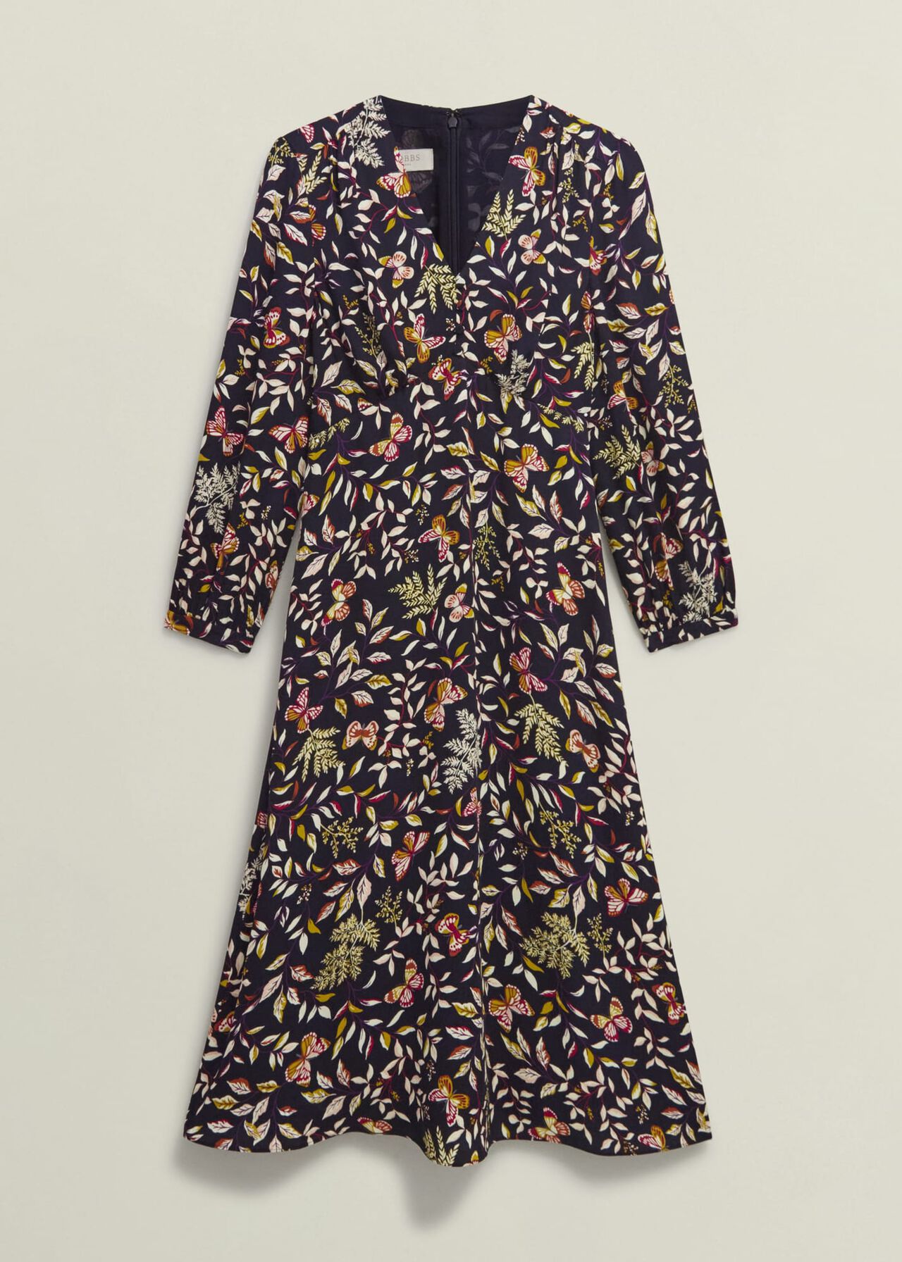 Petite Zainah Dress, Navy Multi, hi-res