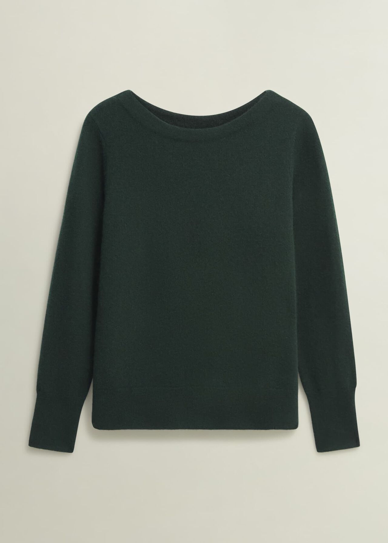 Larina Cashmere Sweater, Hawthorn Green, hi-res