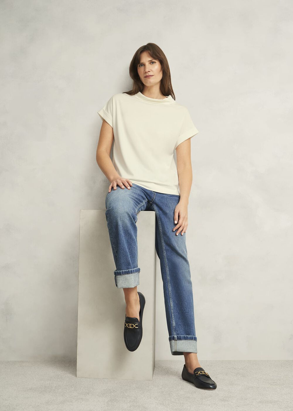 Catriona Top, Warm Ivory, hi-res