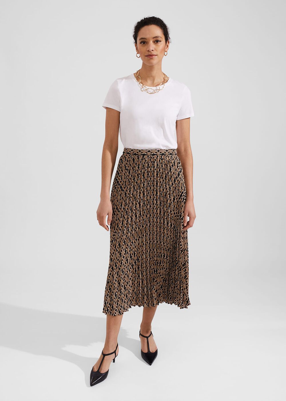 Luciana Skirt, Black Camel, hi-res