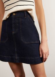 Lily Skirt, Indigo, hi-res