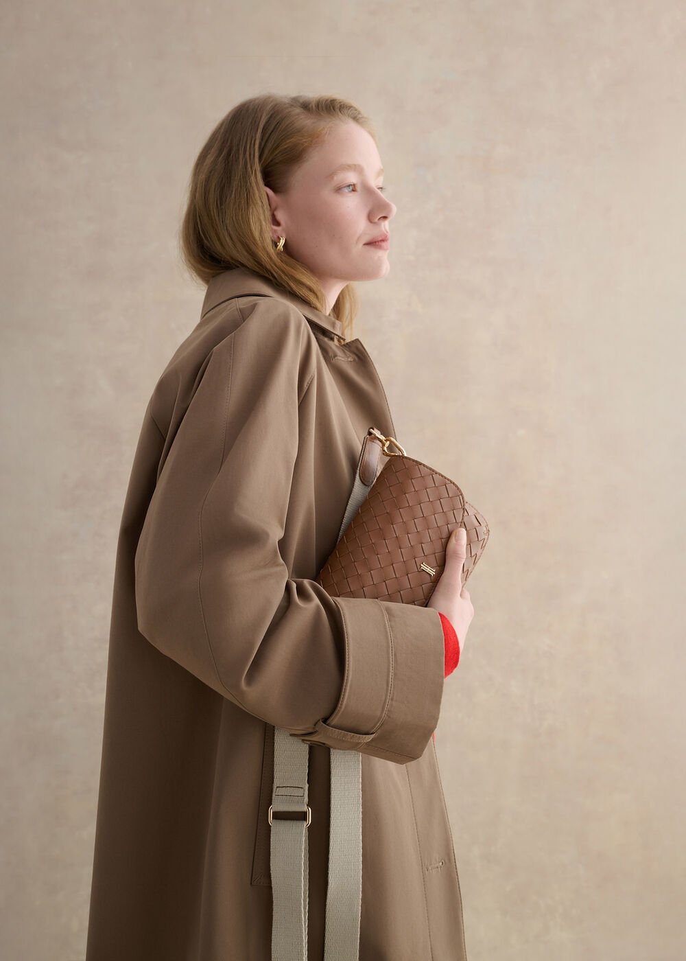 Berwick Woven Bag, Tan, hi-res