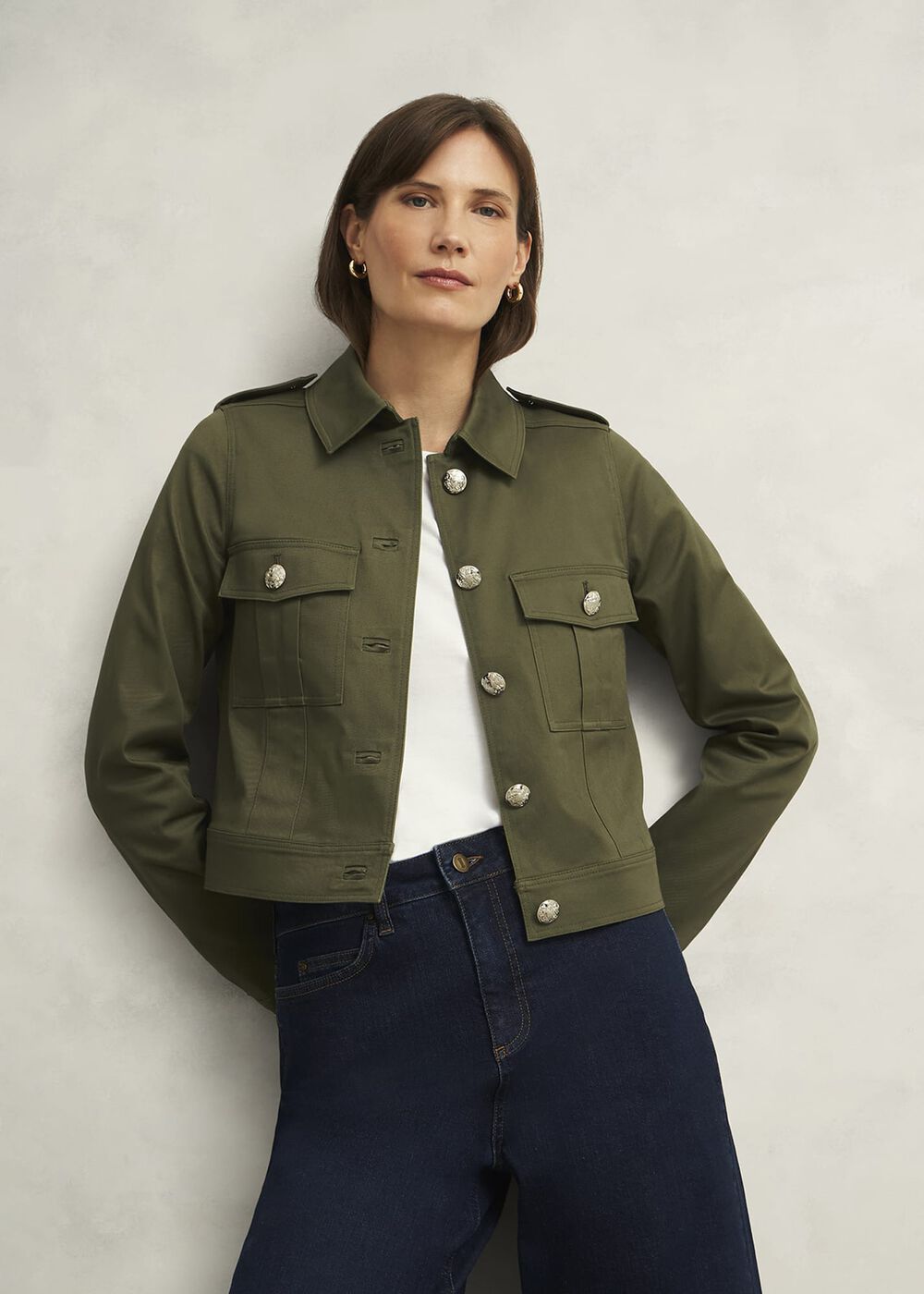Kathie Jacket, Olive Green, hi-res
