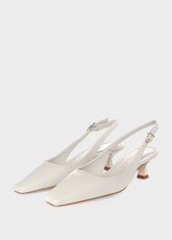 Dita Sling Back, Ivory, hi-res