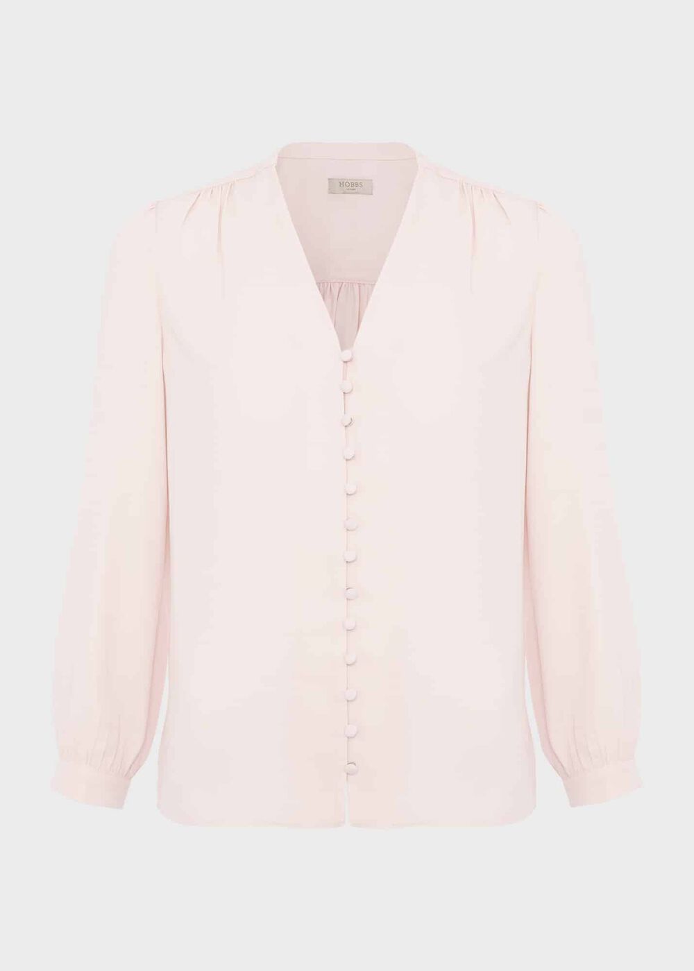 Magnolia Blouse, Pink Peach, hi-res