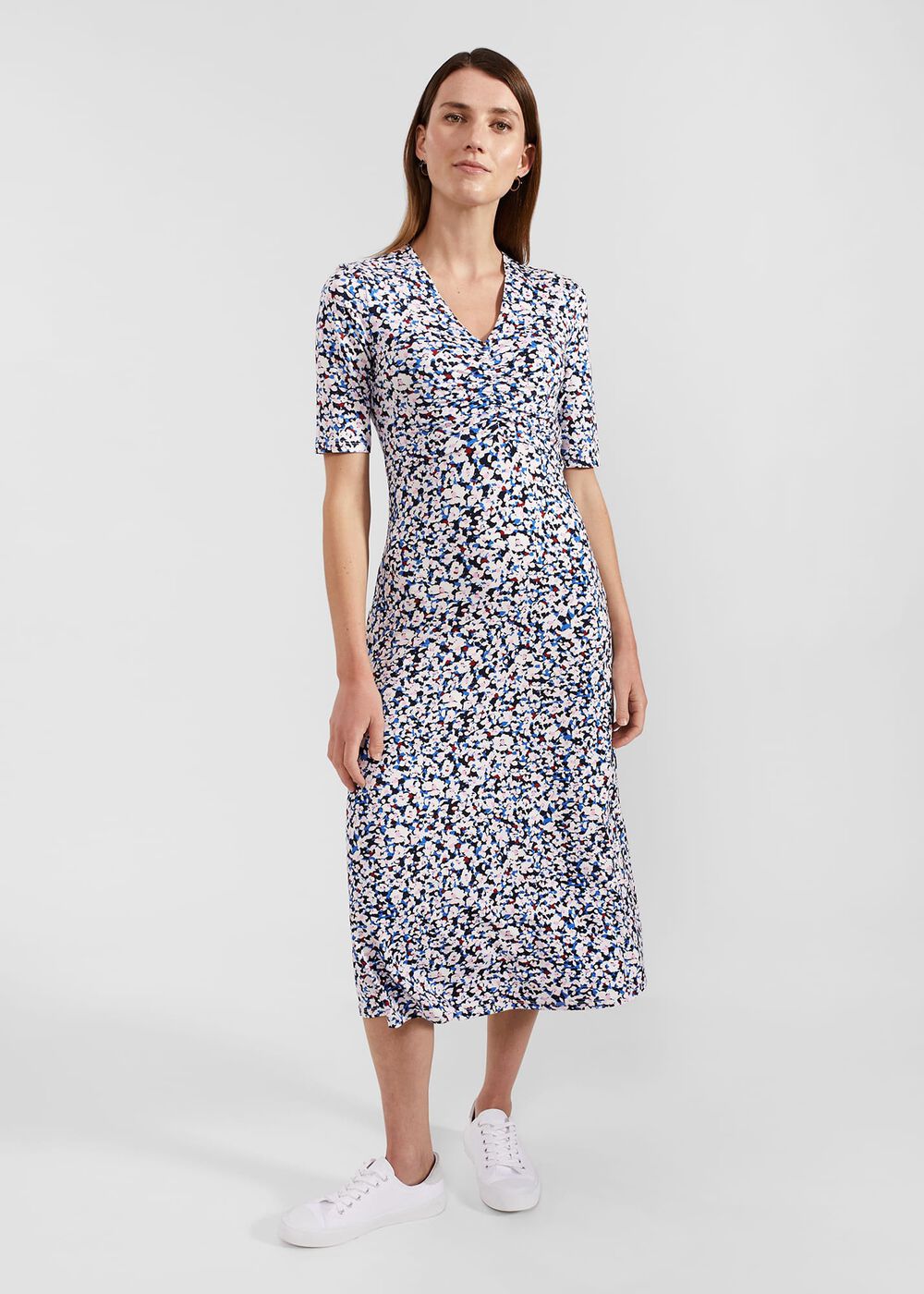 Frankie Dress, Navy Multi, hi-res