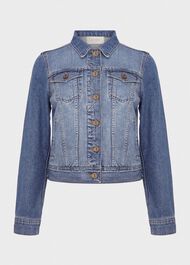 Mariam Jacket, Mid Wash, hi-res