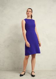 Ophelia Dress, Cobalt, hi-res