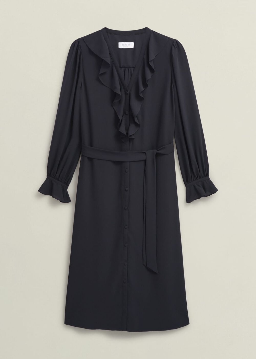 Maisie Dress, Hobbs Black, hi-res