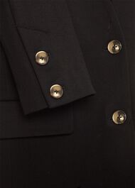 Adalee Ponte Blazer, Black, hi-res