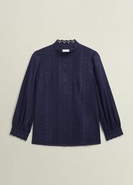 Cici Blouse, True Navy, hi-res