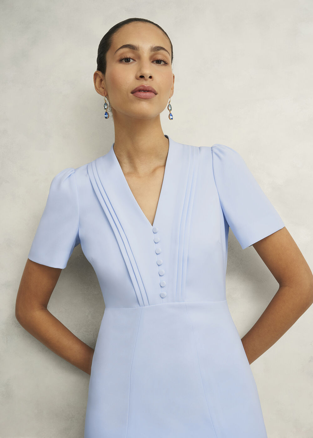 Willa Dress, Pale Blue, hi-res