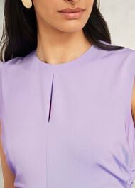 Hillier Dress, Dusted Purple, hi-res