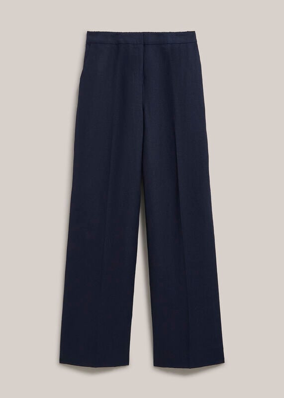 Alessia Linen Wide Trousers