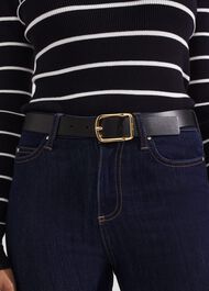 Cassidy Jeans Belt, Black, hi-res