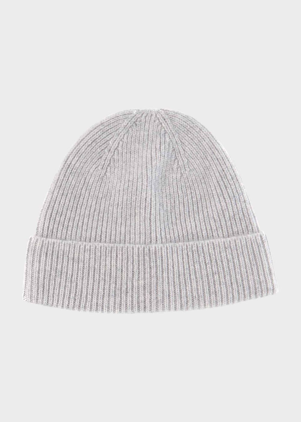Mabel Cashmere Hat, Pale Grey, hi-res