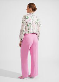 Felicity Wide Leg Trousers, Carnation Pink, hi-res
