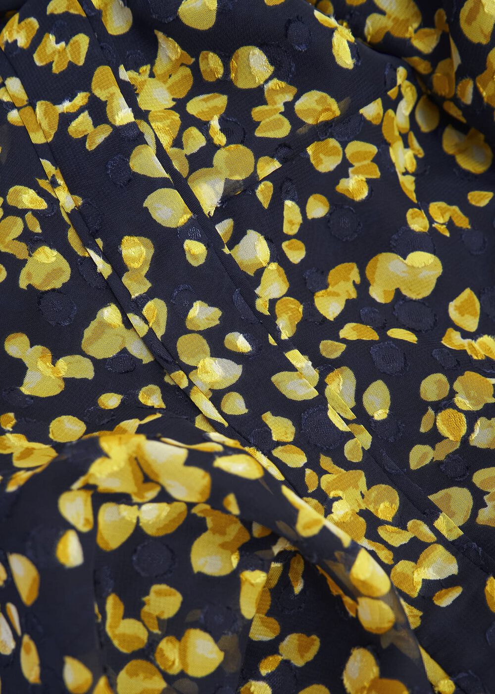 Aurora Dress, Navy Yellow, hi-res