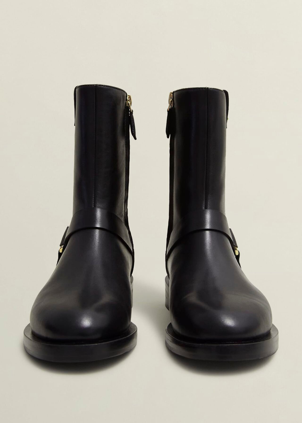 Effie Biker Boots, Black, hi-res