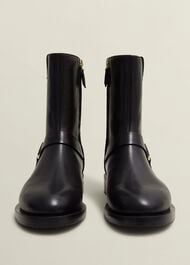 Effie Biker Boots, Black, hi-res