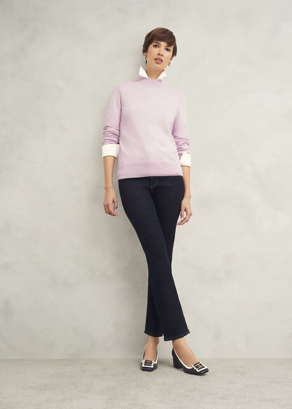 Indah Sweater With Cashmere, Dusted Pink, hi-res
