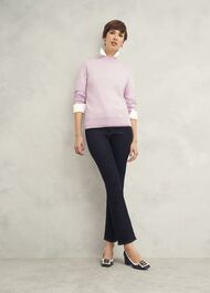 Indah Sweater With Cashmere, Dusted Pink, hi-res