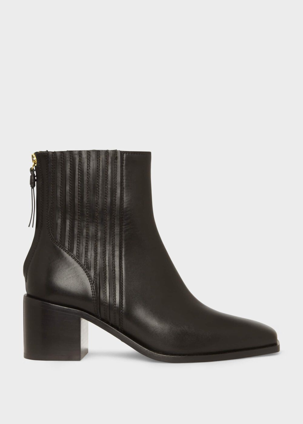 Willa Ankle Boots, Black, hi-res