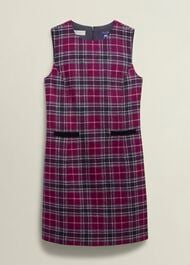 Petite Margot Wool Dress, Pink Multi, hi-res