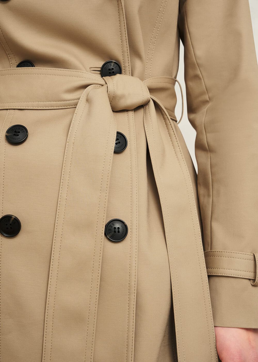 Skylar Trench Coat, Tan, hi-res