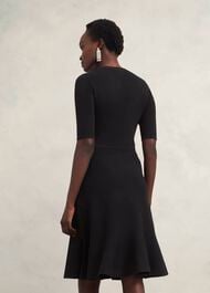 Cece Knitted Dress, Hobbs Black, hi-res
