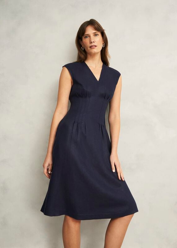 Petite Kayleigh Linen Dress